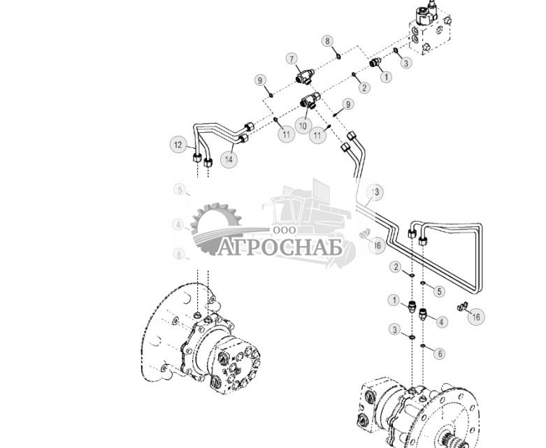 Тормозные линии (ручное управление) (1-скоростное) - ST334 152.jpg